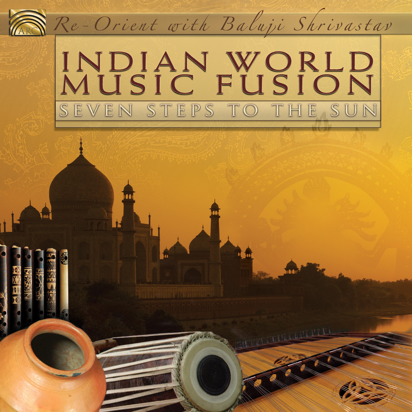 EUCD2412 Indian World Music Fusion - Seven Steps to the Sun